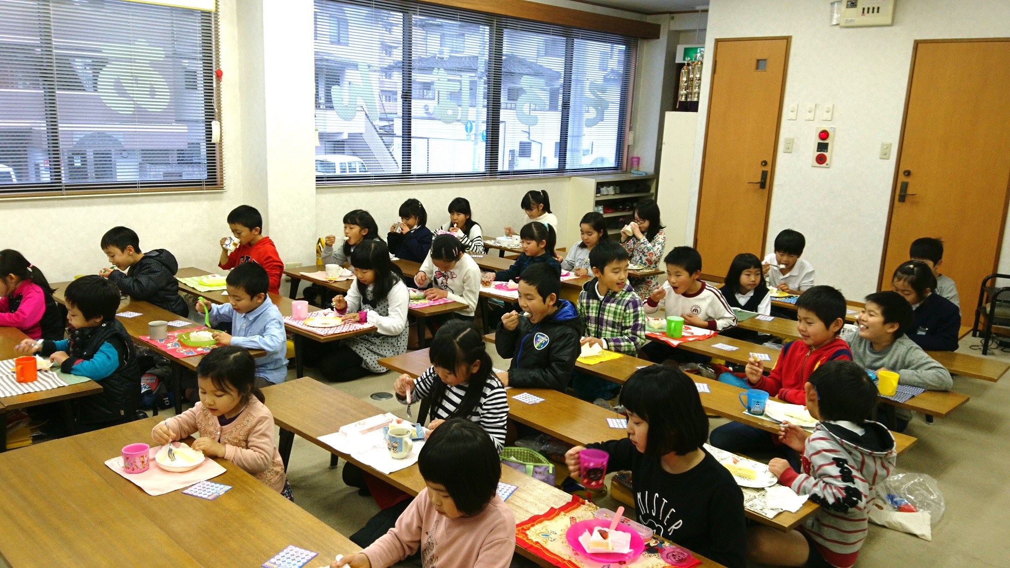 2016年12月：クリスマス会 堀尾珠算学校