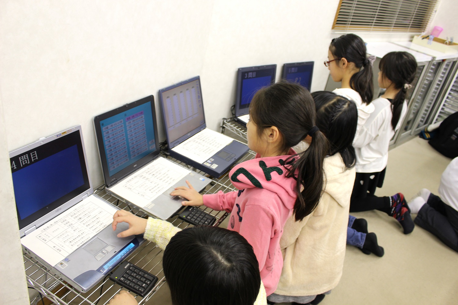 堀尾珠算学校のようす 広島市安佐南区のそろばん・あんざん教室