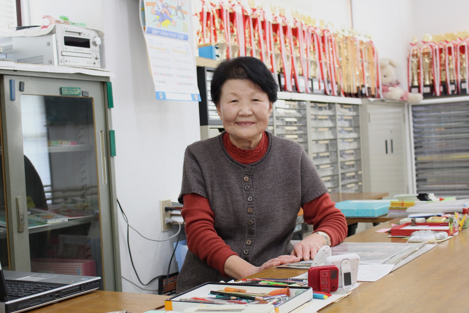 堀尾珠算学校のようす 広島市安佐南区のそろばん・あんざん教室